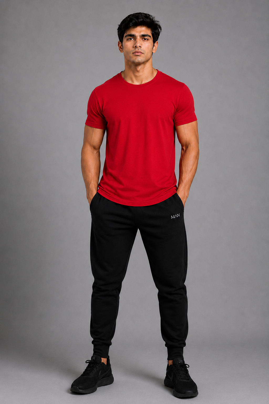 Blaze Cotton Tee – Red