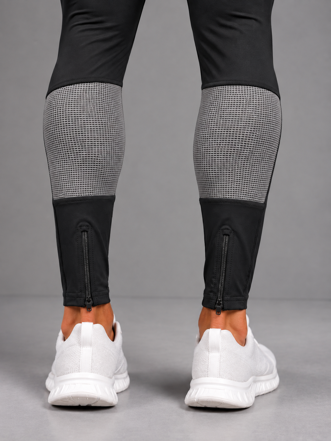 Active Men's Performance Leggings – Black