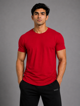 Everyday Cotton Tee – Red