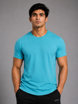 Everyday Cotton Tee – Blue