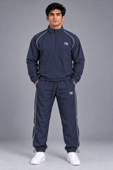 Men's Track Jacket & Jogger Set – Blue