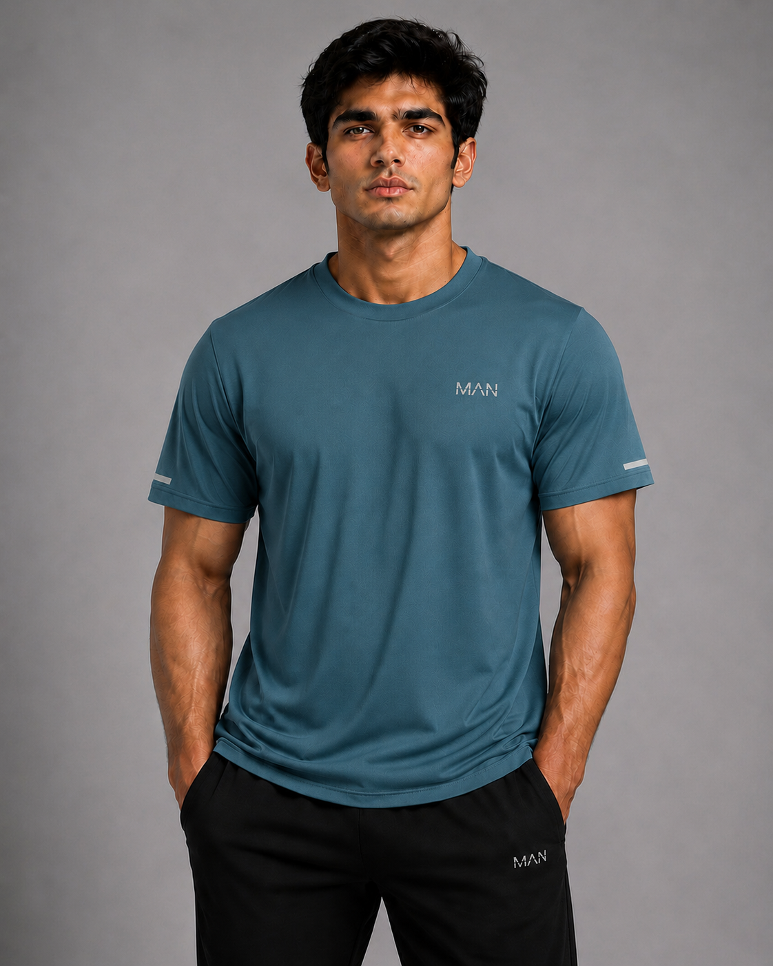 Everyday Performance Tee - Steel Blue