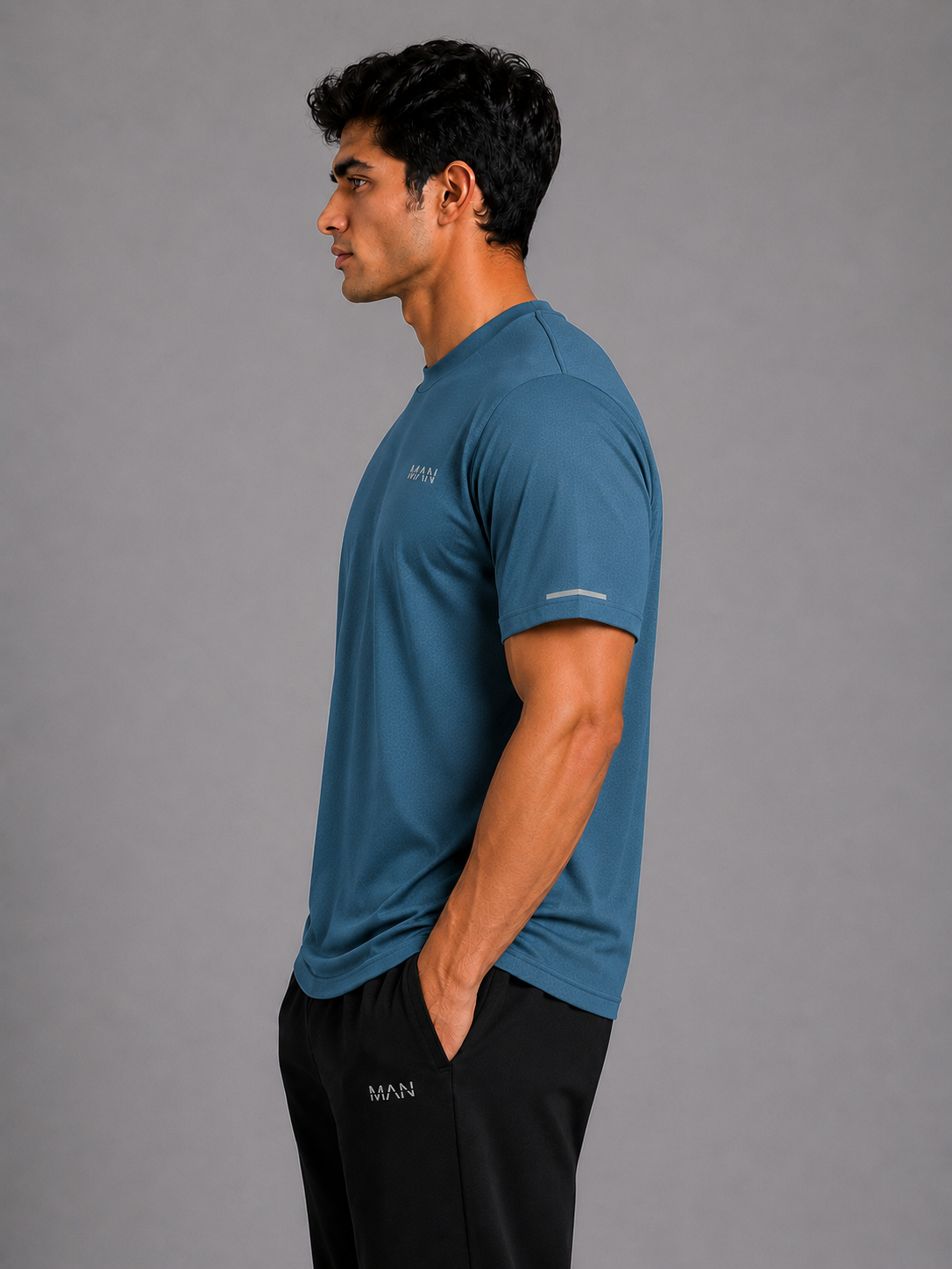 Everyday Performance Tee - Steel Blue