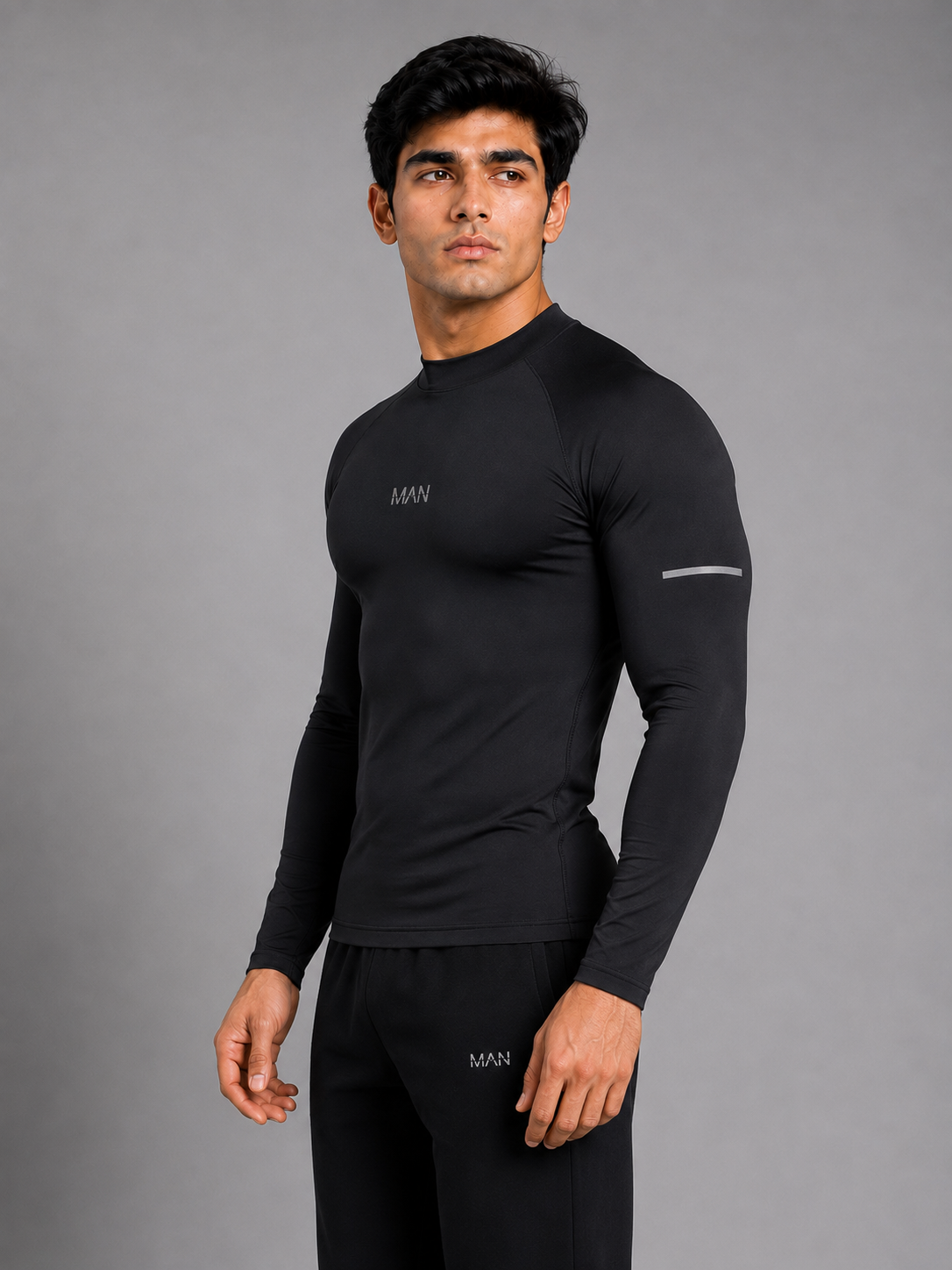 Long Sleeve Compression Shirt – Black