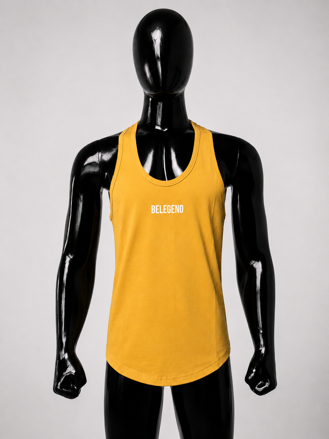 Solar Muscle Tank – Mustard Yellow