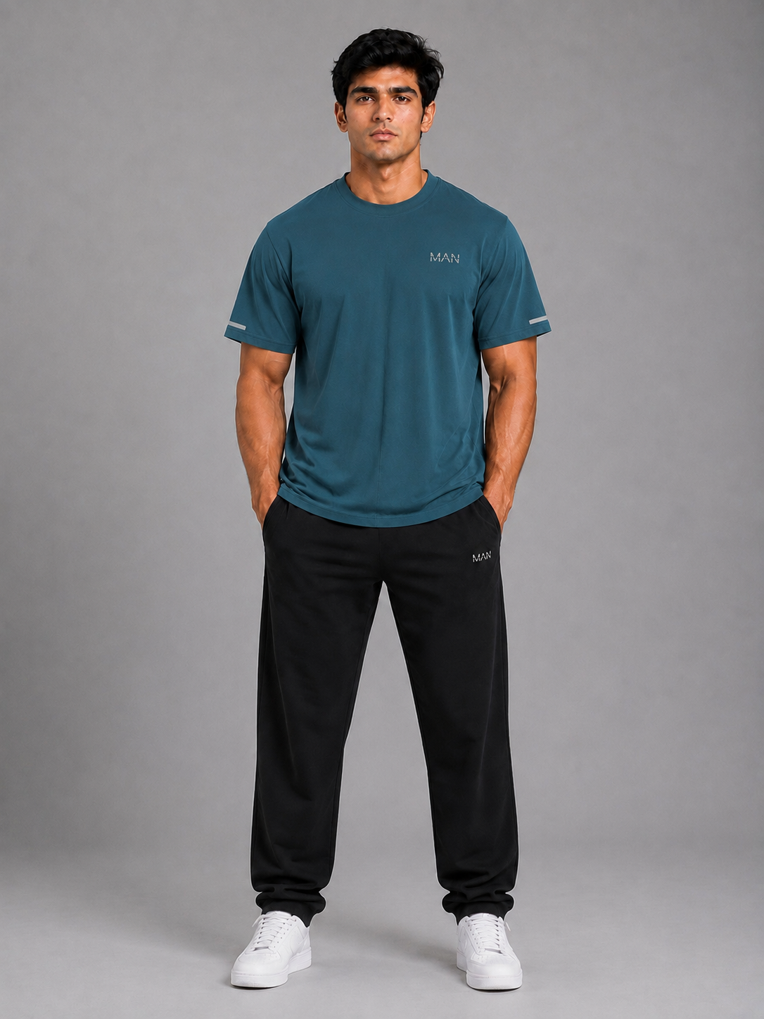 Everyday Performance Tee - Steel Blue