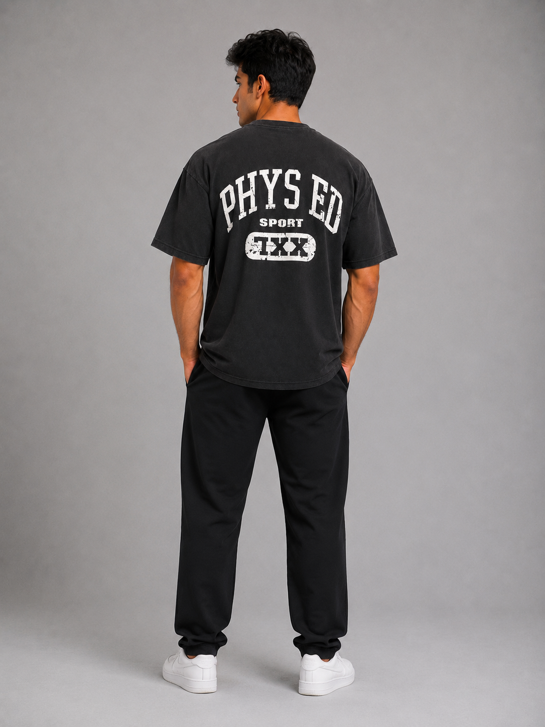 Oversized Essential Tee – Black