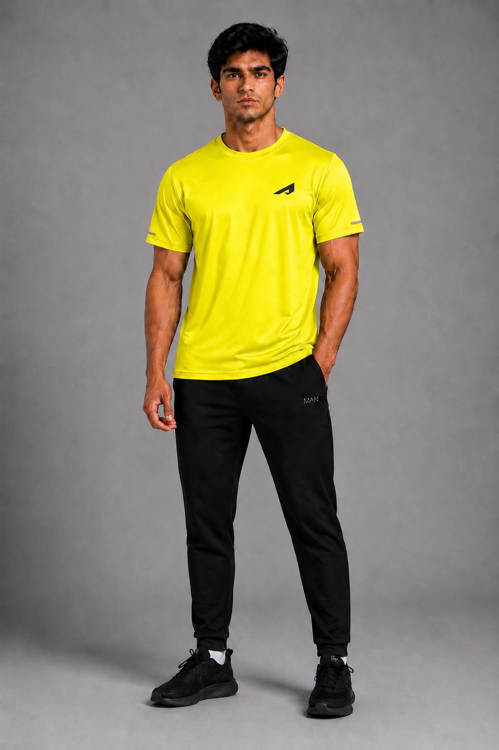 Everyday Performance Tee - Lemon Yellow
