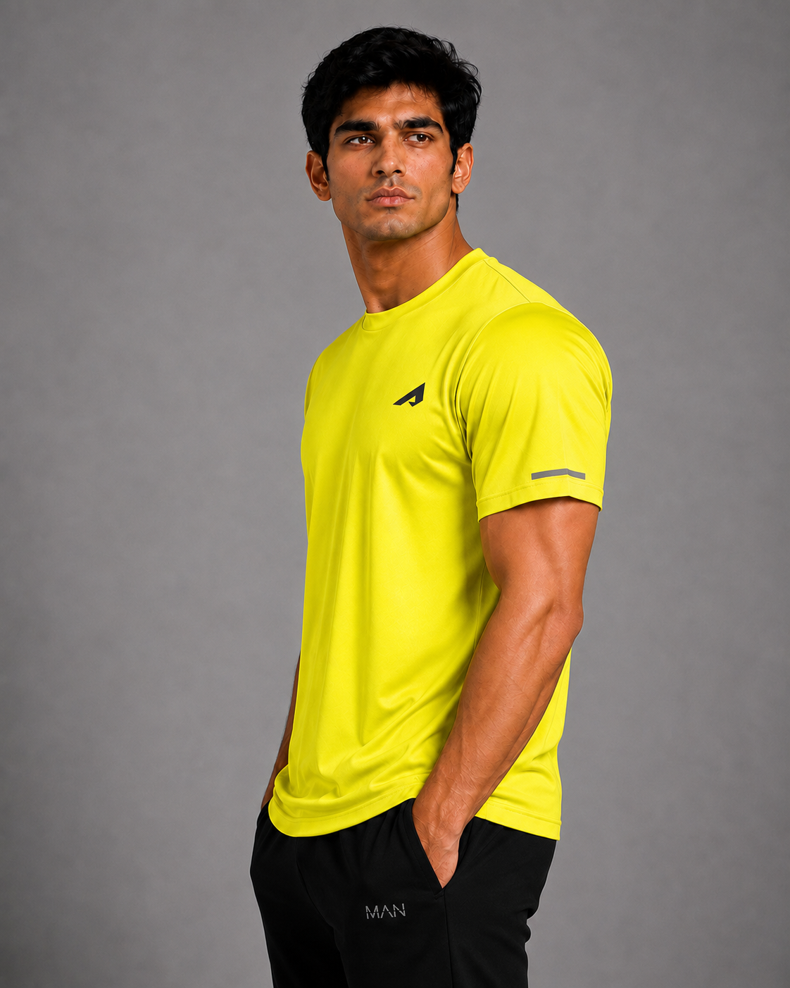 Everyday Performance Tee - Lemon Yellow