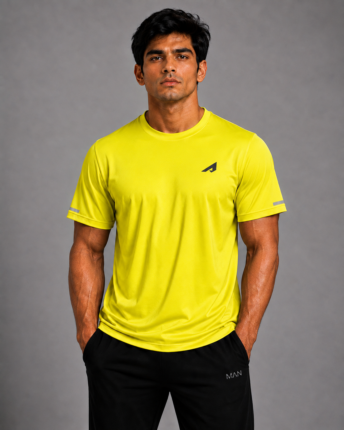Everyday Performance Tee - Lemon Yellow
