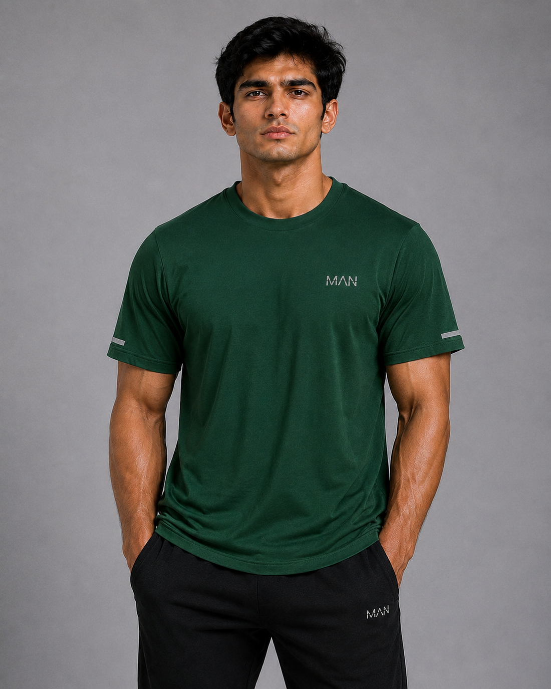 Active Performance Tee – Forest Green