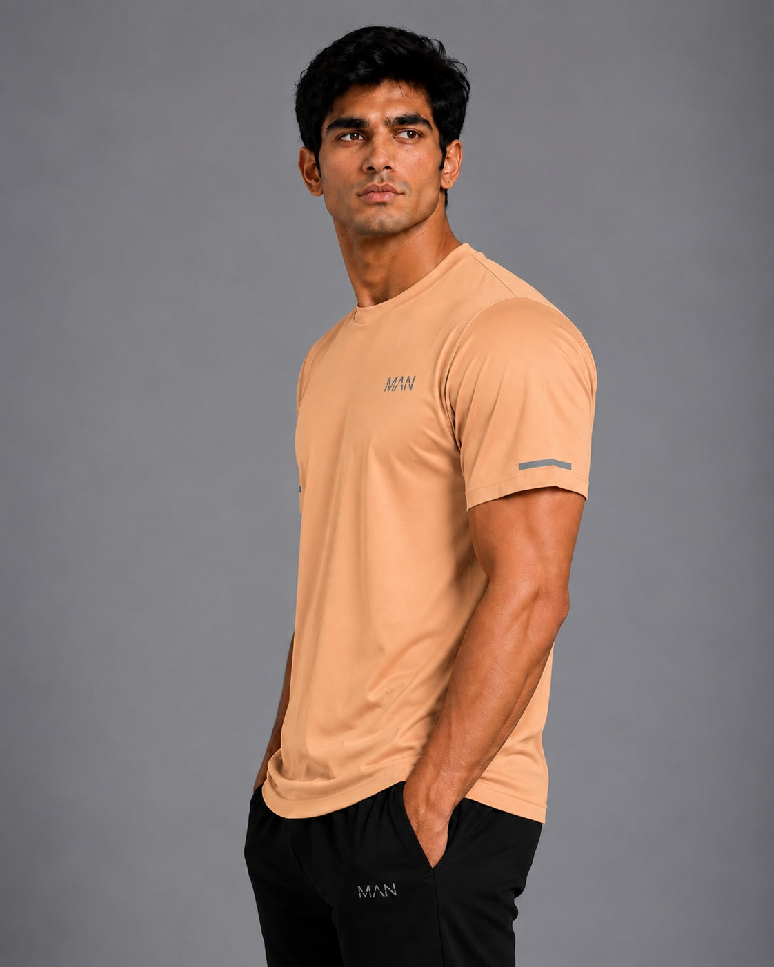Active Performance Tee – Peach