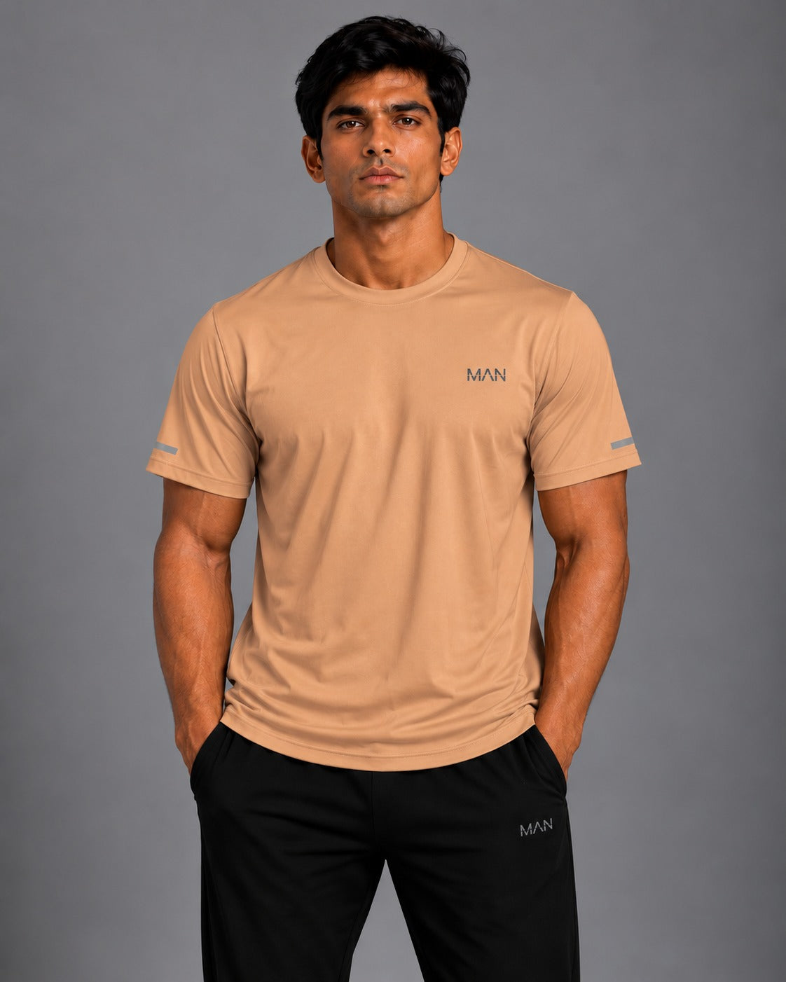 Active Performance Tee – Peach