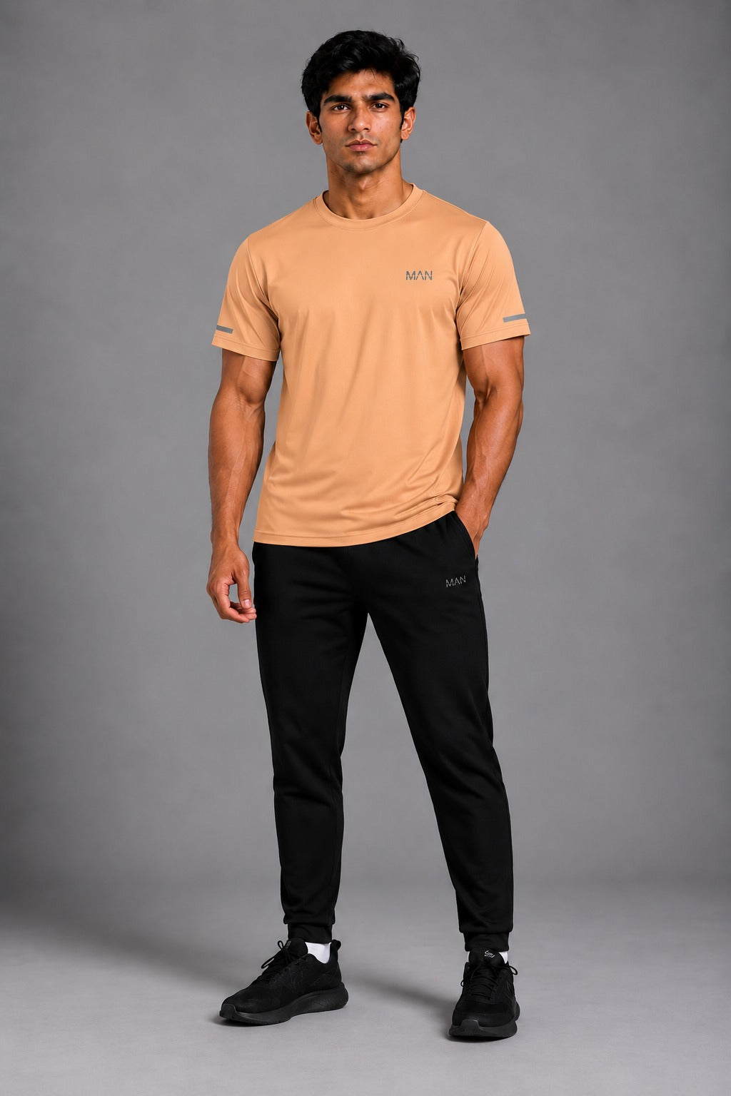Active Performance Tee – Peach