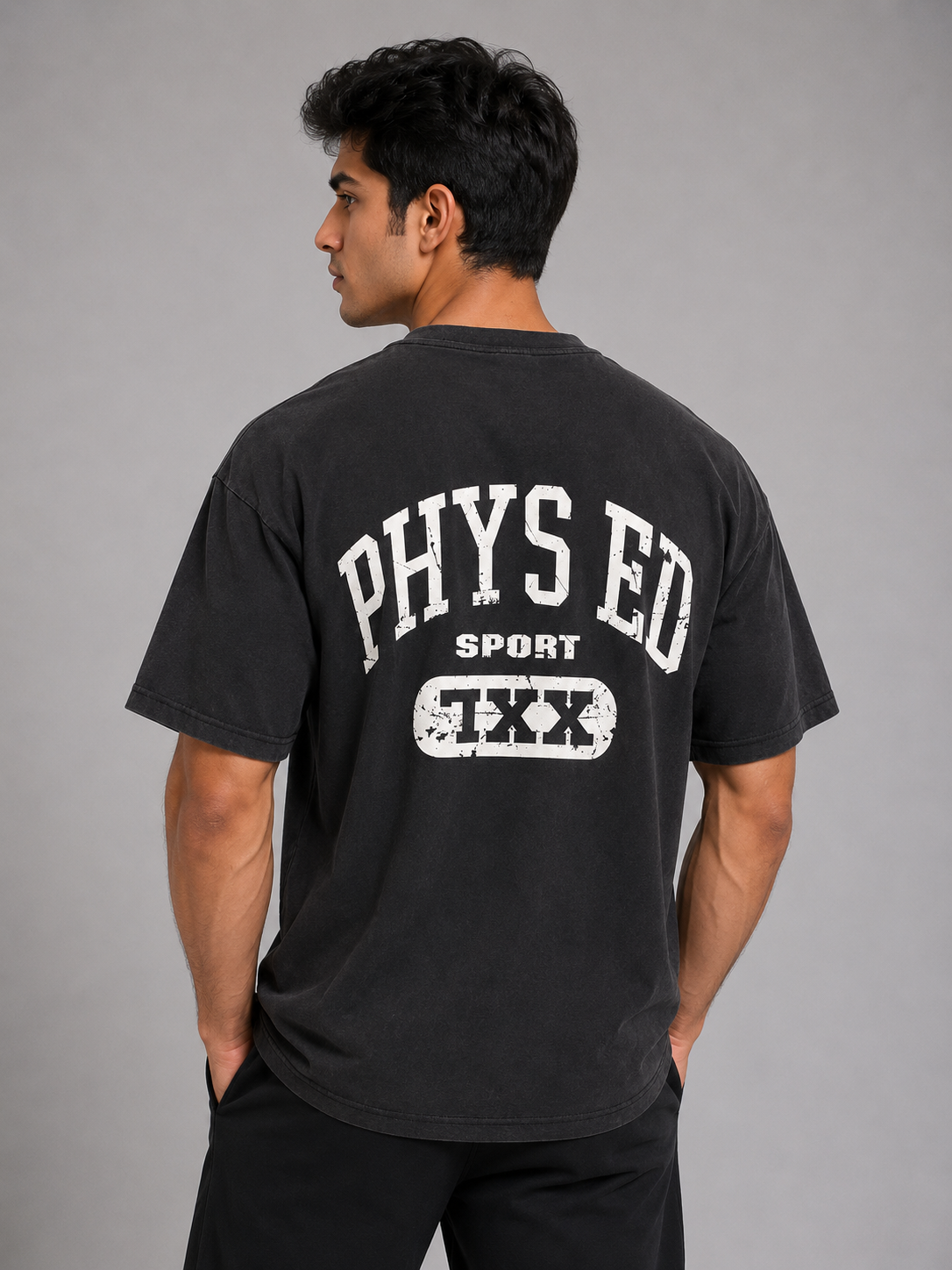Oversized Essential Tee – Black