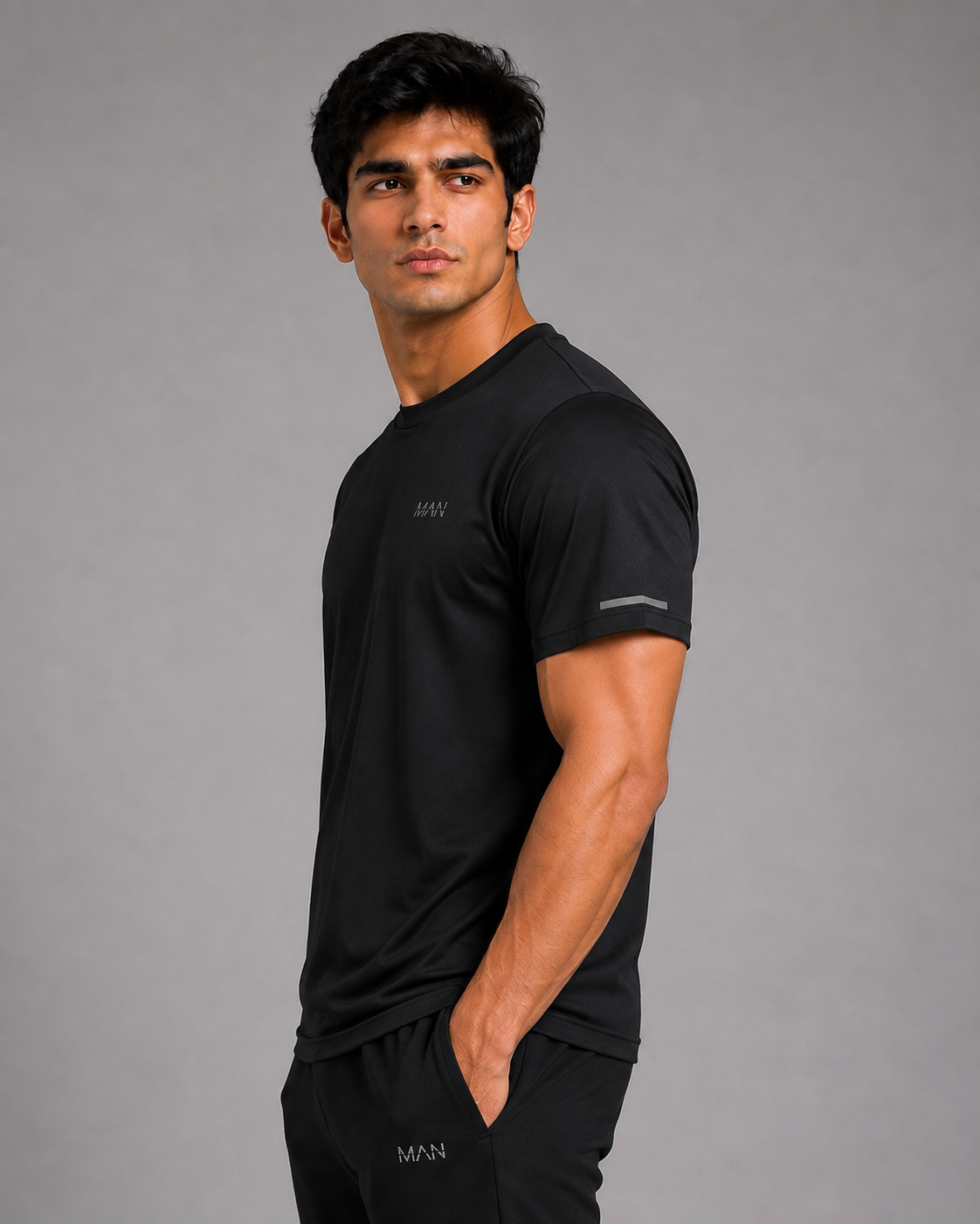 Active Pace Everyday Performance Tee – Black