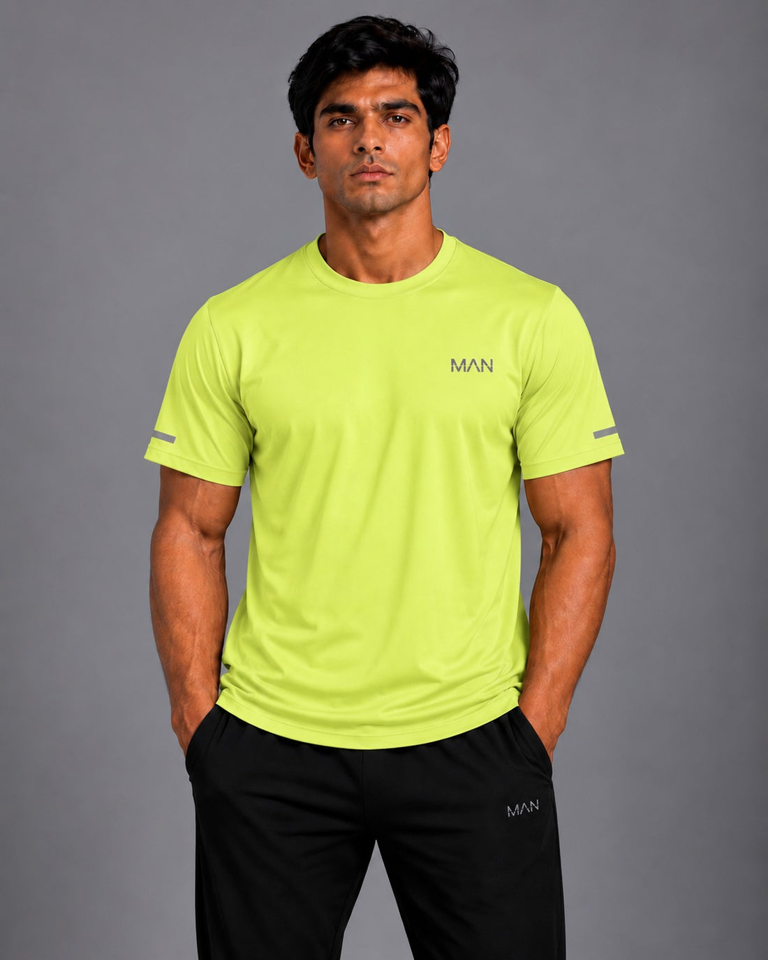 Active Performance Tee – Lime Yellow