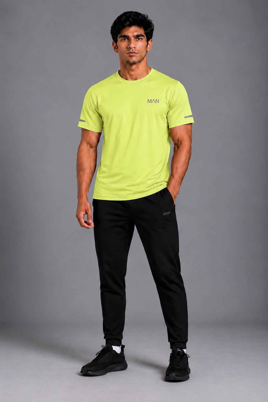 Active Performance Tee – Lime Yellow