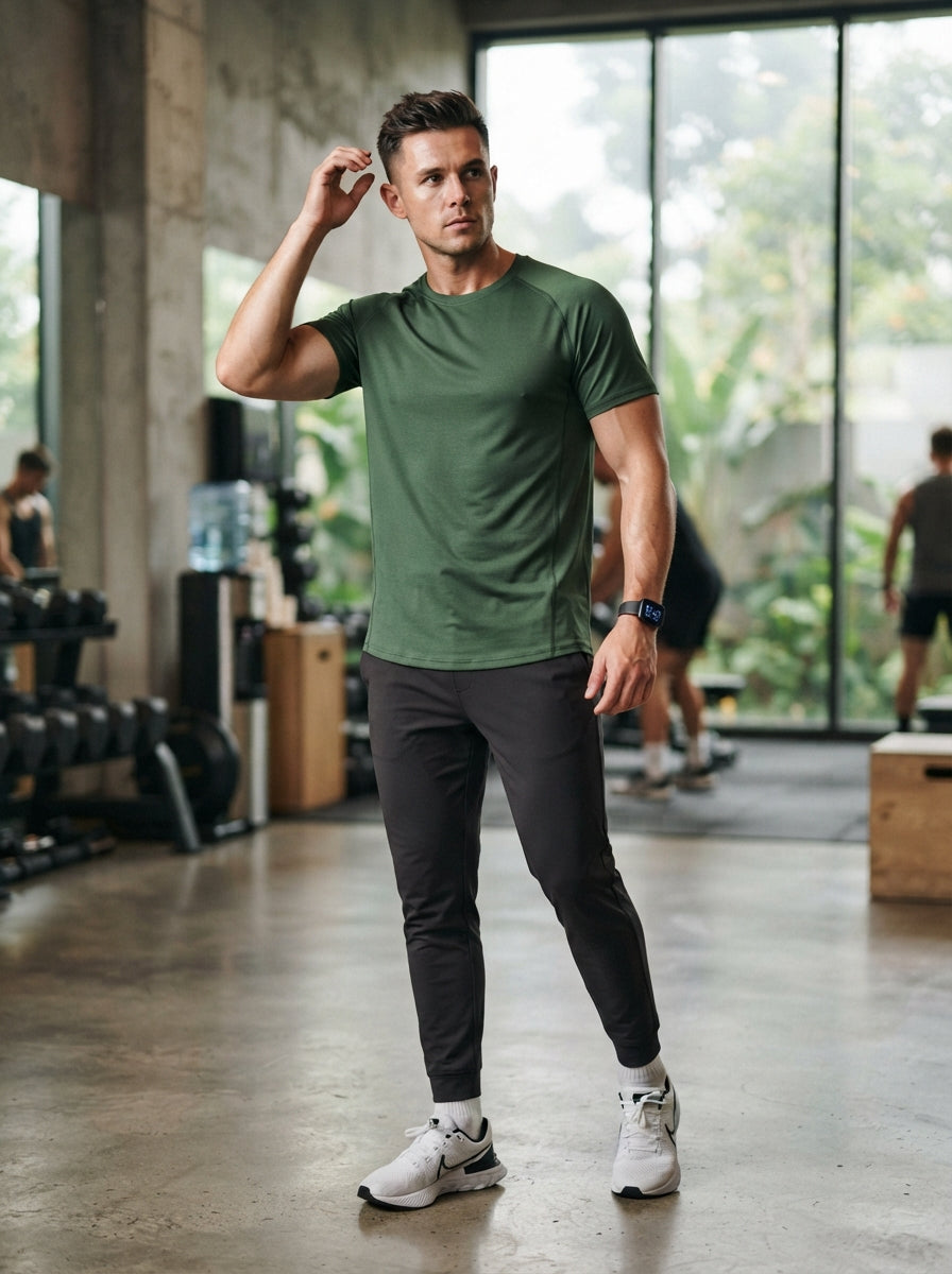 Prime Performance Tee - Forest Green