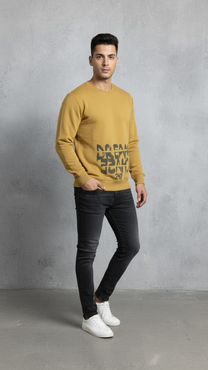 Chase Dream Swear Shirt-Sand