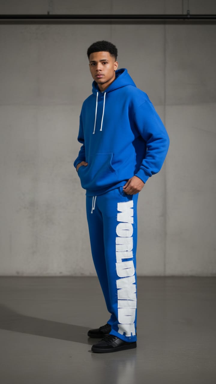 Worldwide Straight Leg Jogger – Royal Blue