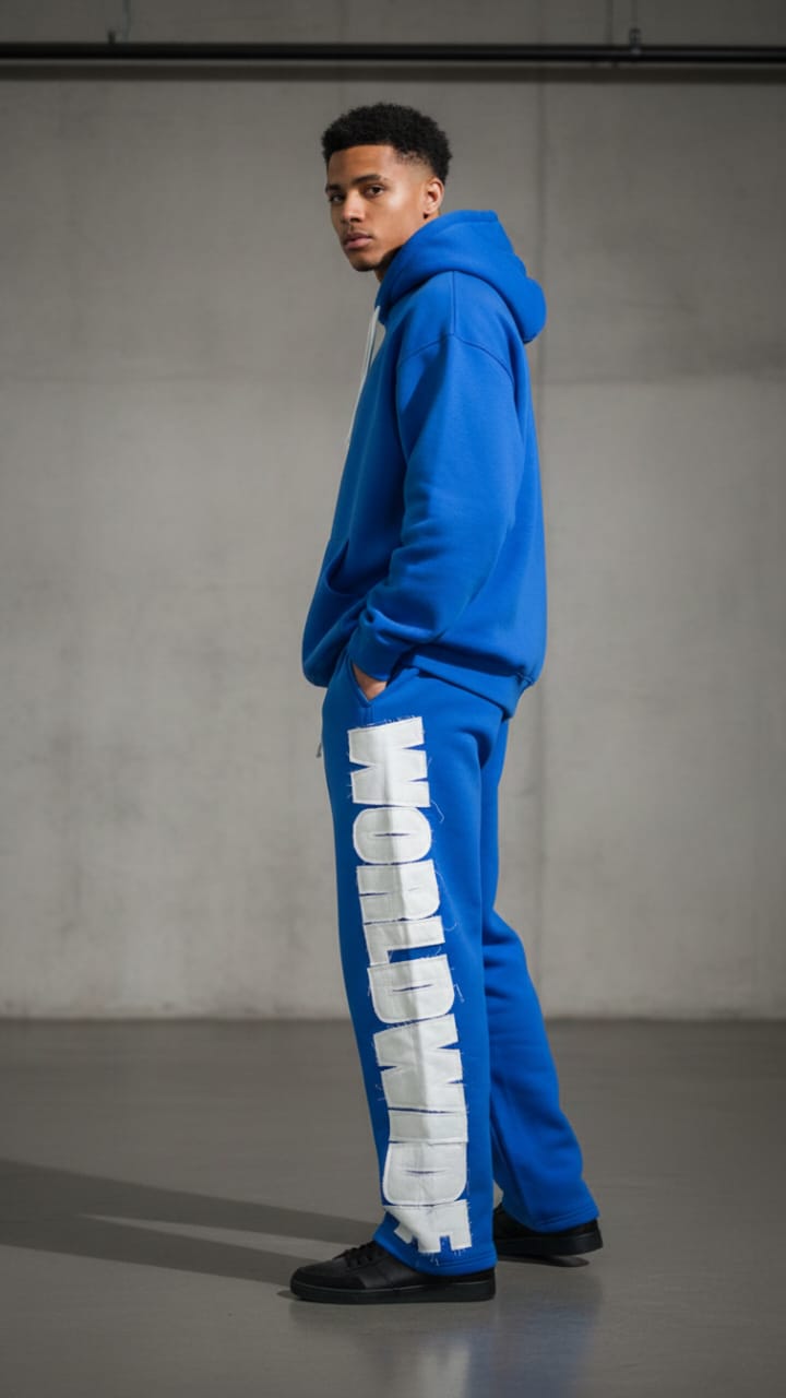 Worldwide Straight Leg Jogger – Royal Blue