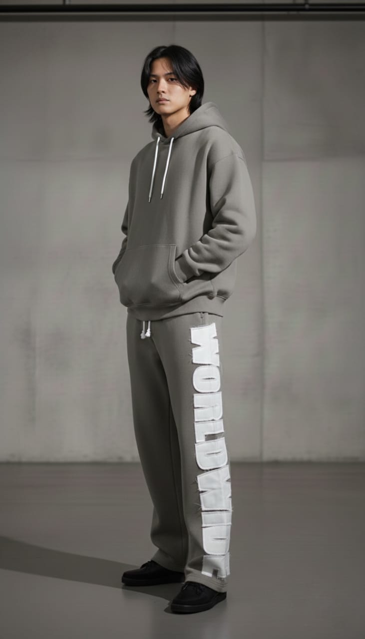 Worldwide Straight Leg Jogger – Grey