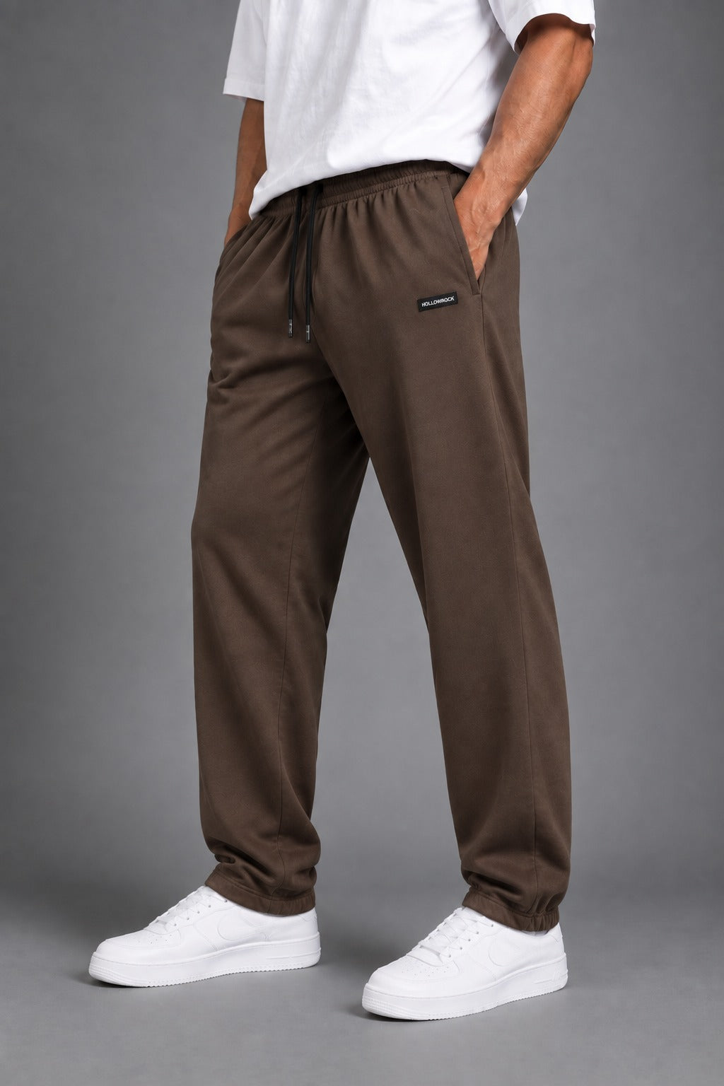 Hollowrock Essential Jogger – Brown