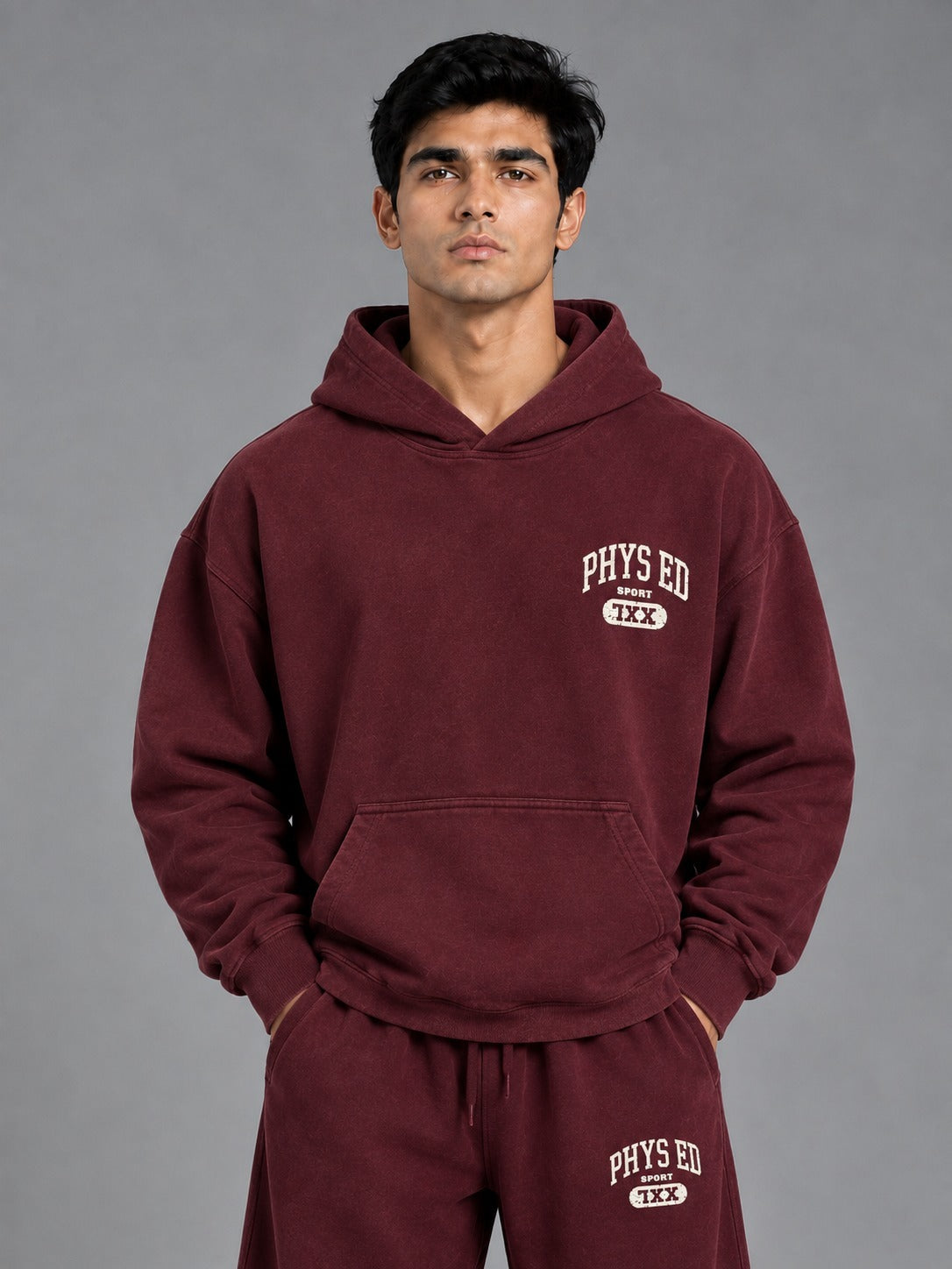 Active PHY Hoodie – Maroon