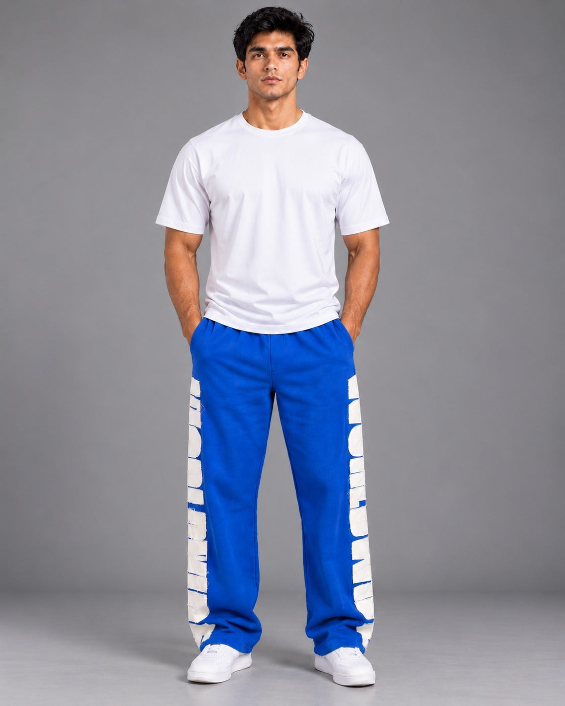 WORLDWIDE FLEECE TROUSER – Blue