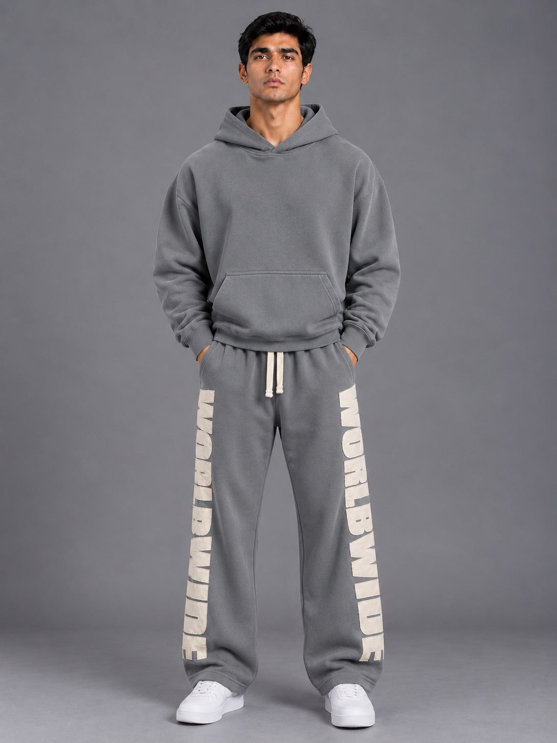 WORLDWIDE FLEECE TROUSER – Gray