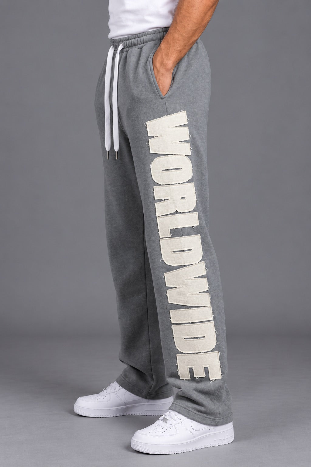 WORLDWIDE FLEECE TROUSER – Gray
