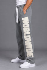 WORLDWIDE FLEECE TROUSER – Gray