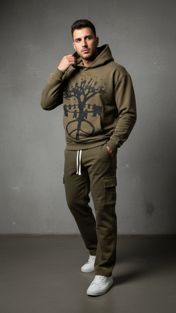 WPIAF Hoodie – Coffee Brown