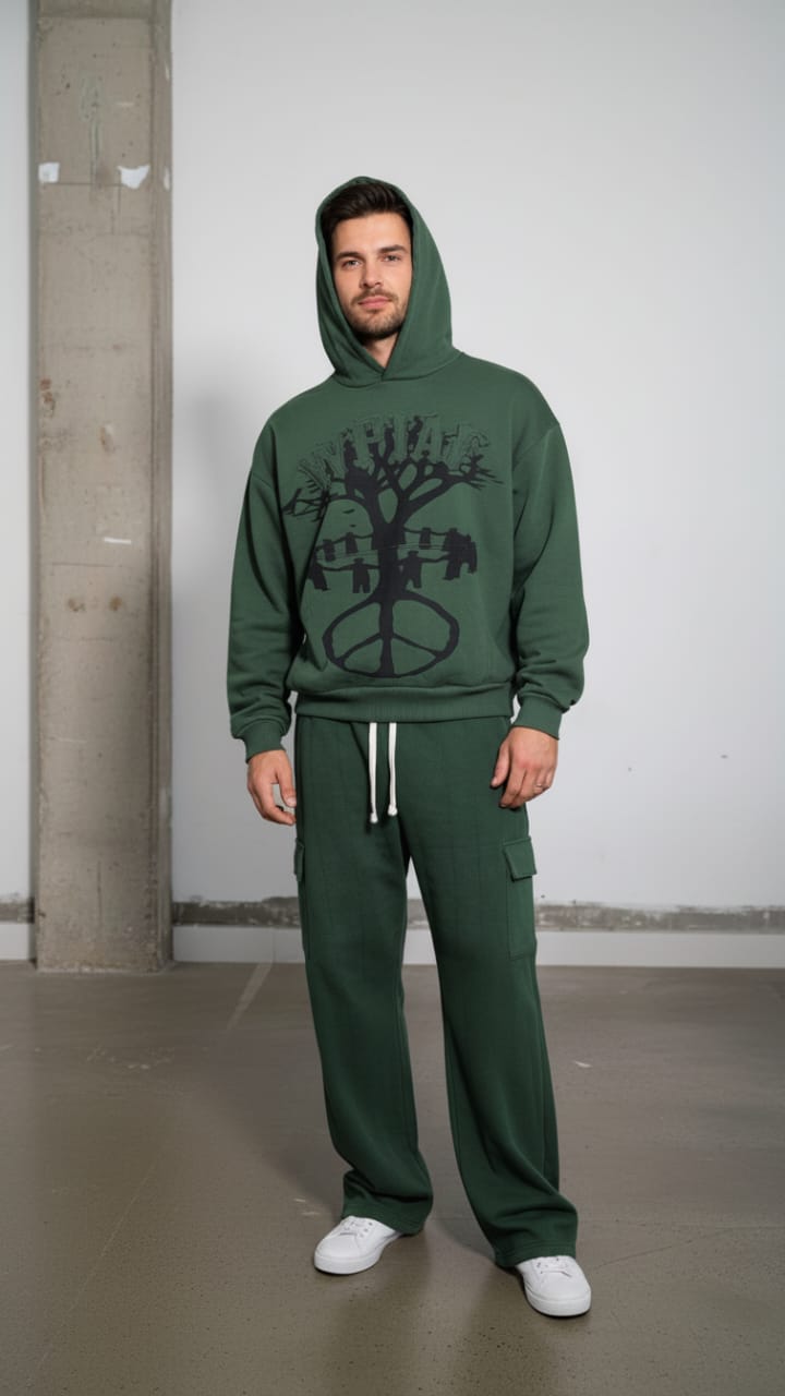 WPIAF Hoodie – Dark Green