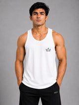 Active Muscle Tank – White